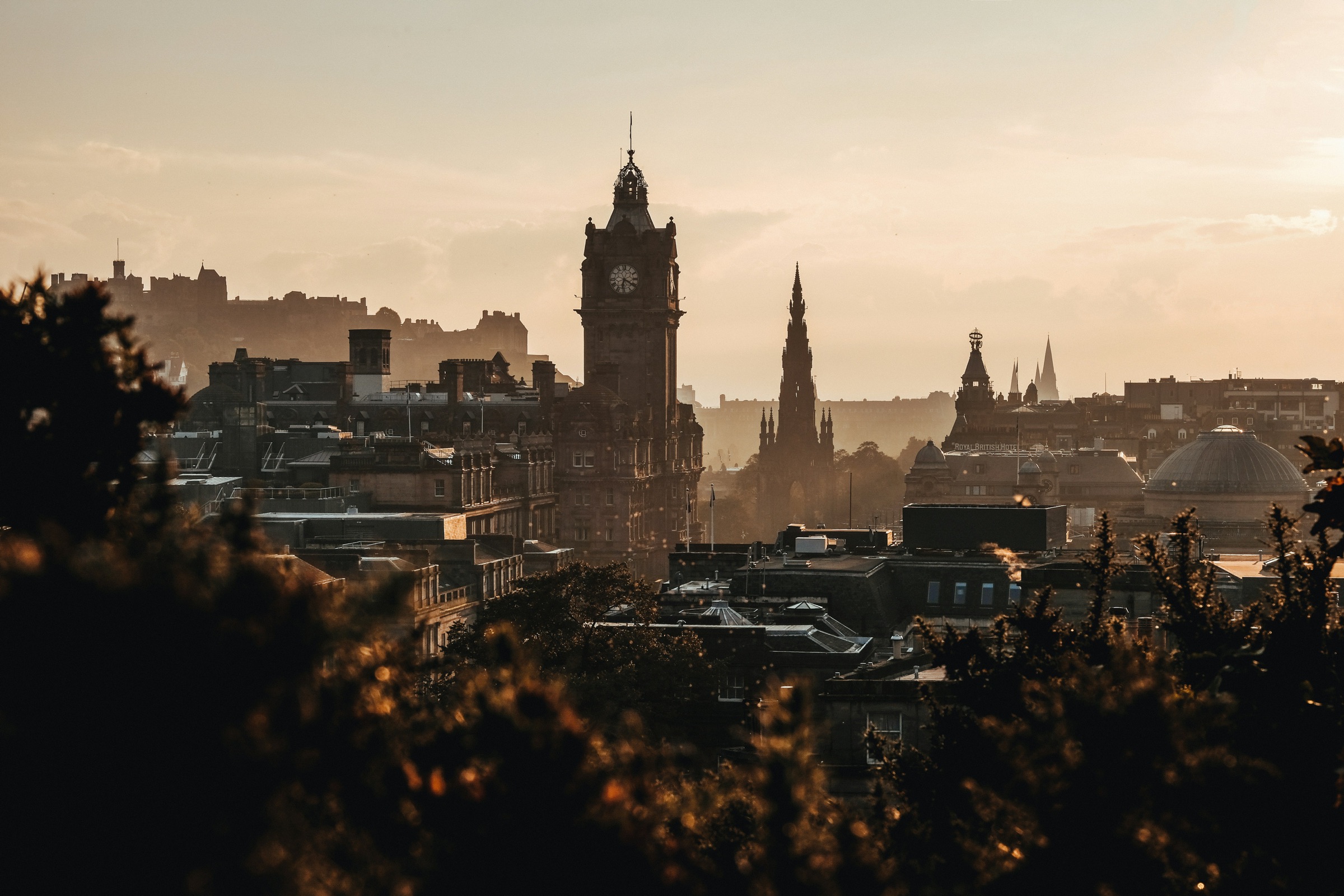 Edinburgh skyline — home of JPRC Capital and Galveston Group